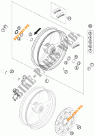 RUOTA ANTERIORE per KTM 690 DUKE R 2011