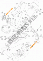 SCARICO per KTM 1290 SUPER DUKE GT ORANGE ABS 2016