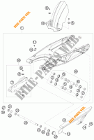 FORCELLONE per KTM 690 DUKE R 2010