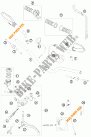 MANUBRIO / COMANDI per KTM 690 DUKE R 2010