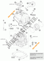 TESTA CILINDRO per KTM 690 DUKE R 2010