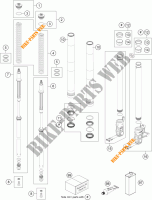 FORCELLA ANTERIORE (COMPONENTI) per KTM 690 DUKE R 2017