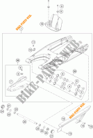 FORCELLONE per KTM 690 DUKE WHITE 2017