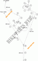 EVAPORATIVE CANISTER per KTM 690 DUKE ORANGE ABS 2016
