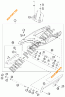 FORCELLONE per KTM 690 DUKE WHITE ABS 2015