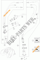 POMPA CARBURANTE per KTM 690 DUKE WHITE ABS 2015