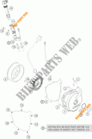 ACCENSIONE per KTM 690 DUKE BLACK ABS 2015
