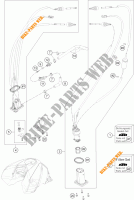 POMPA CARBURANTE per KTM 690 DUKE BLACK ABS 2014