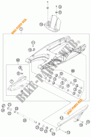 FORCELLONE per KTM 690 DUKE BLACK ABS 2014