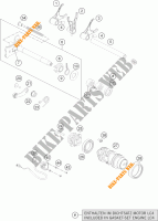 SELETTORE CAMBIO per KTM 690 DUKE BLACK ABS 2014