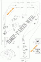 POMPA CARBURANTE per KTM 690 DUKE WHITE ABS 2013