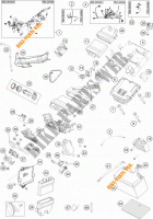 IMPIANTO ELETTRICO per KTM 1290 SUPER DUKE GT ORANGE ABS 2016