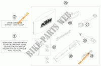 UTENSILI / MANUALE / OPZIONI per KTM 690 DUKE BLACK 2010