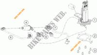 POMPA CARBURANTE per KTM 390 DUKE ORANGE 2018