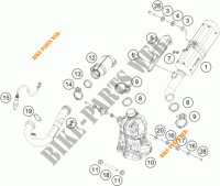 SCARICO per KTM 390 DUKE ORANGE 2018