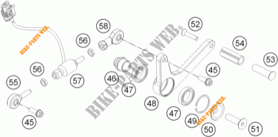 SELETTORE CAMBIO per KTM RC 250 R 2013