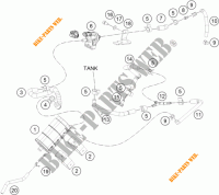 EVAPORATIVE CANISTER per KTM 390 DUKE ORANGE 2017