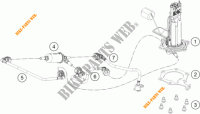POMPA CARBURANTE per KTM 390 DUKE ORANGE 2017