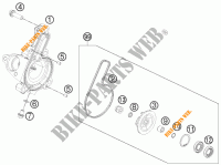 POMPA ACQUA per KTM 390 DUKE BLACK ABS 2016