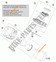 CILINDRO per KTM 1190 RC8 R TRACK 2010