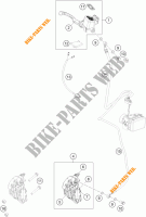 PINZA FRENO ANTERIORE per KTM 390 DUKE BLACK ABS 2015