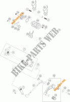 SELETTORE CAMBIO per KTM 390 DUKE BLACK ABS 2015