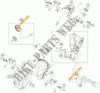 FARO / FANALE per KTM 390 DUKE WHITE ABS 2014