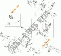 FARO / FANALE per KTM 200 DUKE WHITE NON ABS 2014