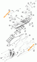 SCARICO per KTM 1190 RC8 R WHITE 2012