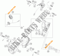 FARO / FANALE per KTM 200 DUKE ORANGE NON ABS 2014