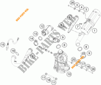 SCARICO per KTM 125 DUKE WHITE 2018
