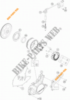ACCENSIONE per KTM 125 DUKE ORANGE ABS 2014