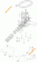 POMPA CARBURANTE per KTM 125 DUKE ORANGE 2011