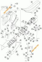 SERBATOIO / SELLA per KTM 950 SUPER ENDURO R 2007
