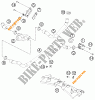 SISTEMA DI ARIA SECONDARIA per KTM 1190 RC8 R BLACK 2012