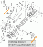 DISTRIBUZIONE  per KTM 1190 RC8 R WHITE 2012