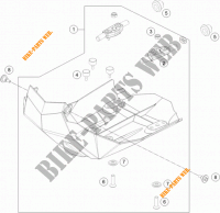 PROTEZIONE MOTORE per KTM 690 ENDURO R ABS 2014
