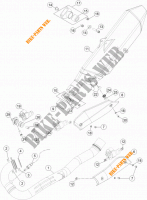 SCARICO per KTM 690 ENDURO R ABS 2014