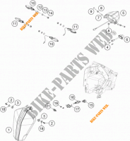 FARO / FANALE per KTM 1290 SUPER ADVENTURE R TKC 2018