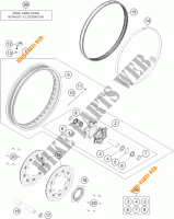 RUOTA ANTERIORE per KTM 1290 SUPER ADVENTURE R 2018