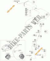 EVAPORATIVE CANISTER per KTM 1190 RC8 R WHITE 2011
