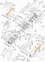PLASTICHE per KTM 1290 SUPER ADVENTURE T 2017