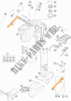 SERBATOIO / SELLA per KTM 1290 SUPER ADVENTURE T 2017